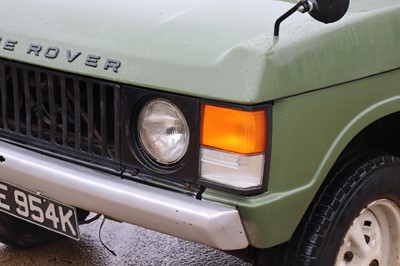Lot 72 - 1972 Range Rover Two-Door 'Suffix A'