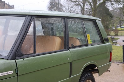 Lot 72 - 1972 Range Rover Two-Door 'Suffix A'