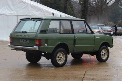 Lot 72 - 1972 Range Rover Two-Door 'Suffix A'