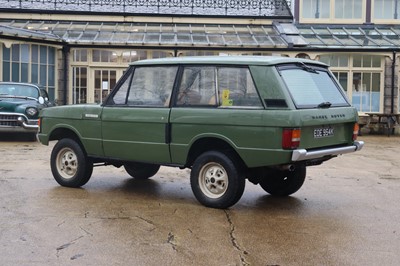 Lot 72 - 1972 Range Rover Two-Door 'Suffix A'