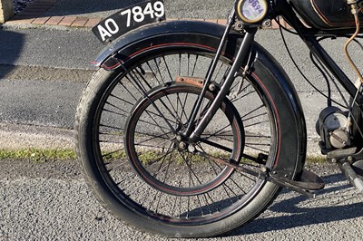 Lot 366 - c.1920s Raleigh 2¾HP Model 1