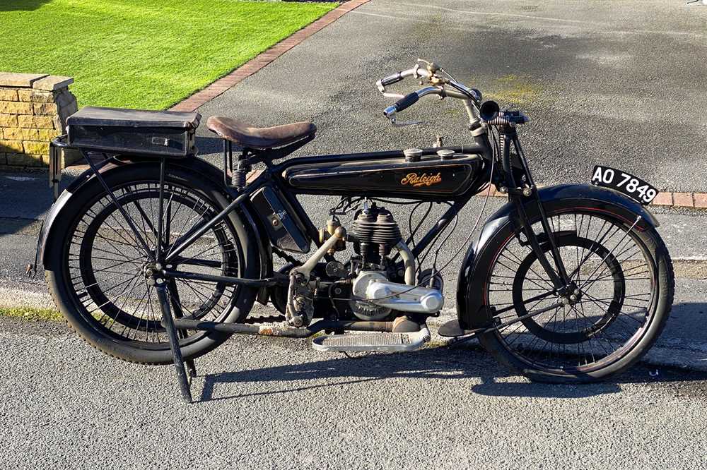 Lot 366 - c.1920s Raleigh 2¾HP Model 1