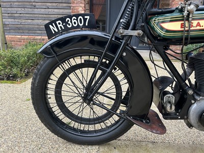 Lot 338 - 1924 BSA S24 3½hp