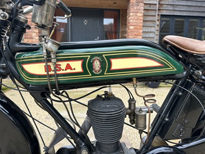 Lot 338 - 1924 BSA S24 3½hp