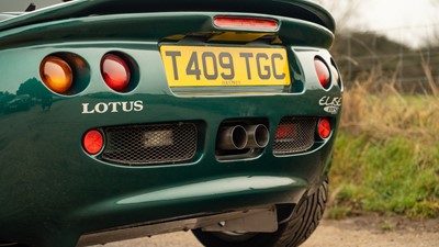 Lot 62 - 1999 Lotus Elise 111S