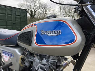 Lot 235 - 1977 Triumph Bonneville Silver Jubilee
