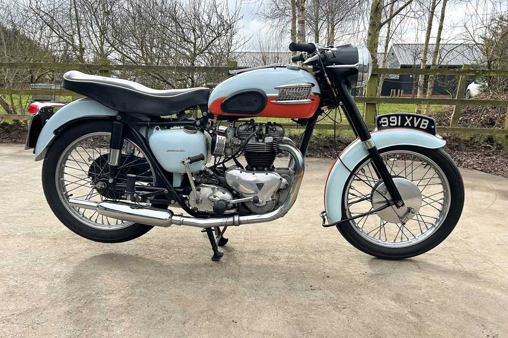 Lot 247 - 1958 Triumph Bonneville 'Tangerine Dream'