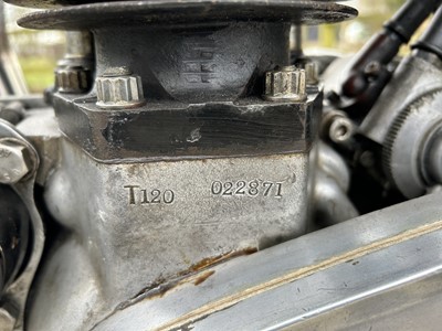 Lot 247 - 1958 Triumph Bonneville 'Tangerine Dream'