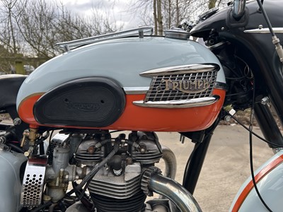 Lot 247 - 1958 Triumph Bonneville 'Tangerine Dream'