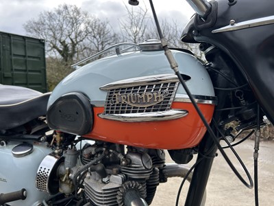 Lot 247 - 1958 Triumph Bonneville 'Tangerine Dream'