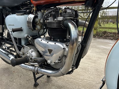 Lot 247 - 1958 Triumph Bonneville 'Tangerine Dream'