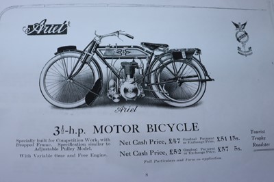 Lot 209 - c.1910 Ariel 500