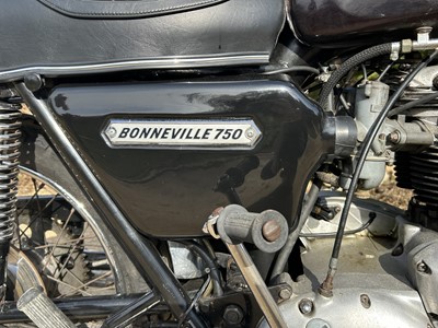 Lot 277 - 1975 Triumph Bonneville T140V