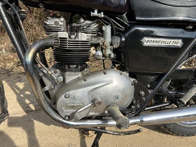 Lot 277 - 1975 Triumph Bonneville T140V