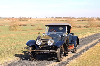 Lot 85 - 1924 Rolls-Royce Springfield 40/50hp Silver Ghost Piccadilly Roadster