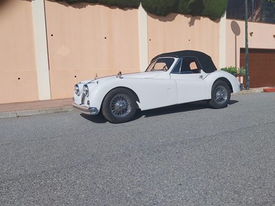 Lot 75 - 1956 Jaguar XK140 Drophead Coupe