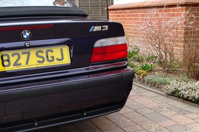 Lot 104 - 1999 BMW M3 Evolution Convertible