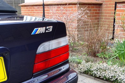 Lot 104 - 1999 BMW M3 Evolution Convertible
