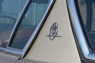 Lot 95 - 1966 Maserati Quattroporte