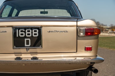 Lot 95 - 1966 Maserati Quattroporte