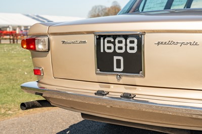 Lot 95 - 1966 Maserati Quattroporte