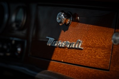 Lot 95 - 1966 Maserati Quattroporte