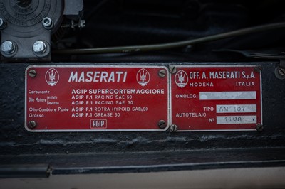 Lot 95 - 1966 Maserati Quattroporte