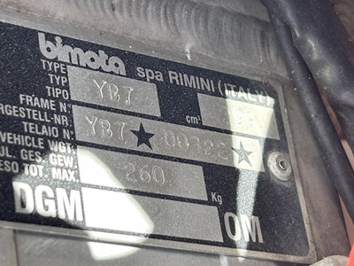 Lot 336 - 1994 Bimota YB7