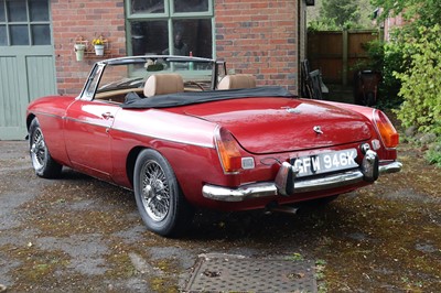 Lot 47 - 1972 MG B Roadster