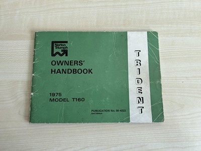 Lot 365 - 1975 Triumph Trident T160