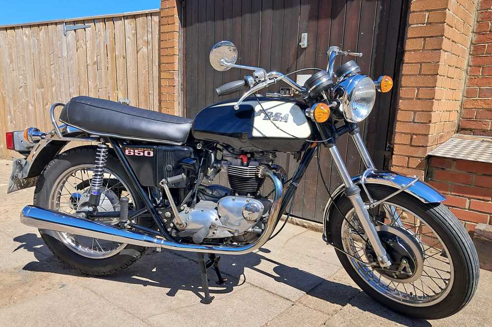 Lot 217 - 1972 BSA T65 Thunderbolt