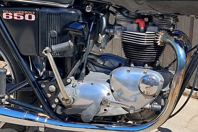 Lot 217 - 1972 BSA T65 Thunderbolt