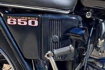 Lot 217 - 1972 BSA T65 Thunderbolt