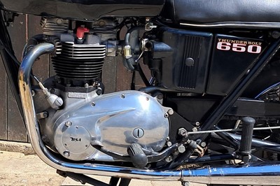 Lot 217 - 1972 BSA T65 Thunderbolt