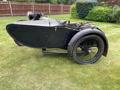 Lot 385 - c.1948 Norton Big Four with Swallow Commando sidecar