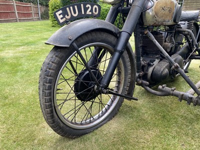 Lot 385 - c.1948 Norton Big Four with Swallow Commando sidecar