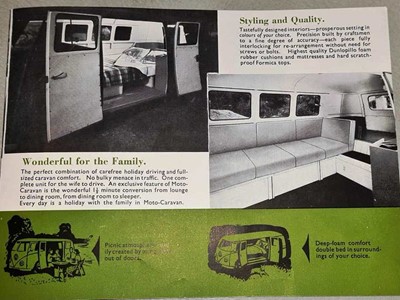 Lot 91 - 1958 Volkswagen Type 2 T1 'Peter Pitt Moto-Caravan'