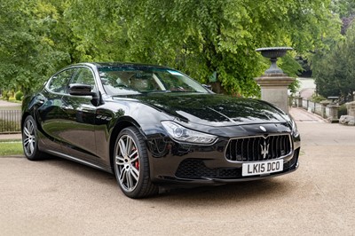Lot 30 - 2015 Maserati Ghibli V6