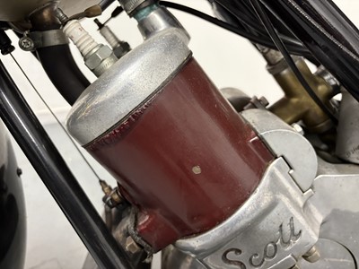 Lot 229 - 1927 Scott Flying Squirrel Touring De Luxe