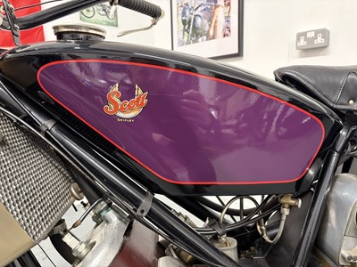Lot 229 - 1927 Scott Flying Squirrel Touring De Luxe