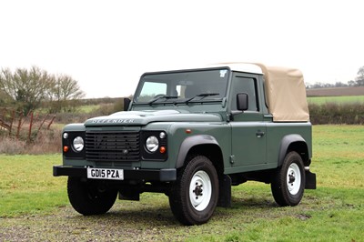 Lot 103 - 2015 Land Rover Defender 90 Pick-Up
