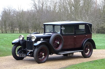 Lot 81 - 1928 Sunbeam Twenty Weymann Saloon