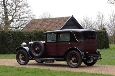 Lot 81 - 1928 Sunbeam Twenty Weymann Saloon