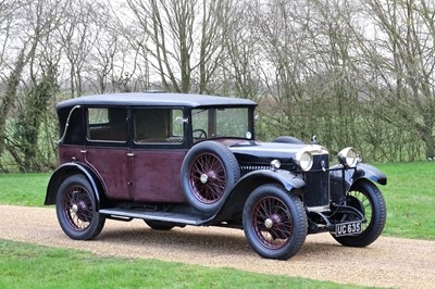 Lot 81 - 1928 Sunbeam Twenty Weymann Saloon