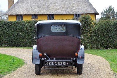 Lot 81 - 1928 Sunbeam Twenty Weymann Saloon