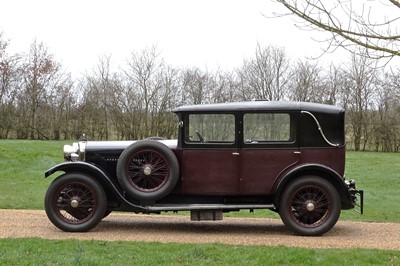 Lot 81 - 1928 Sunbeam Twenty Weymann Saloon