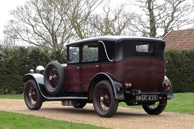 Lot 81 - 1928 Sunbeam Twenty Weymann Saloon