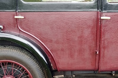 Lot 81 - 1928 Sunbeam Twenty Weymann Saloon