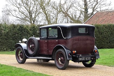 Lot 81 - 1928 Sunbeam Twenty Weymann Saloon