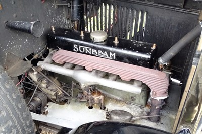 Lot 81 - 1928 Sunbeam Twenty Weymann Saloon